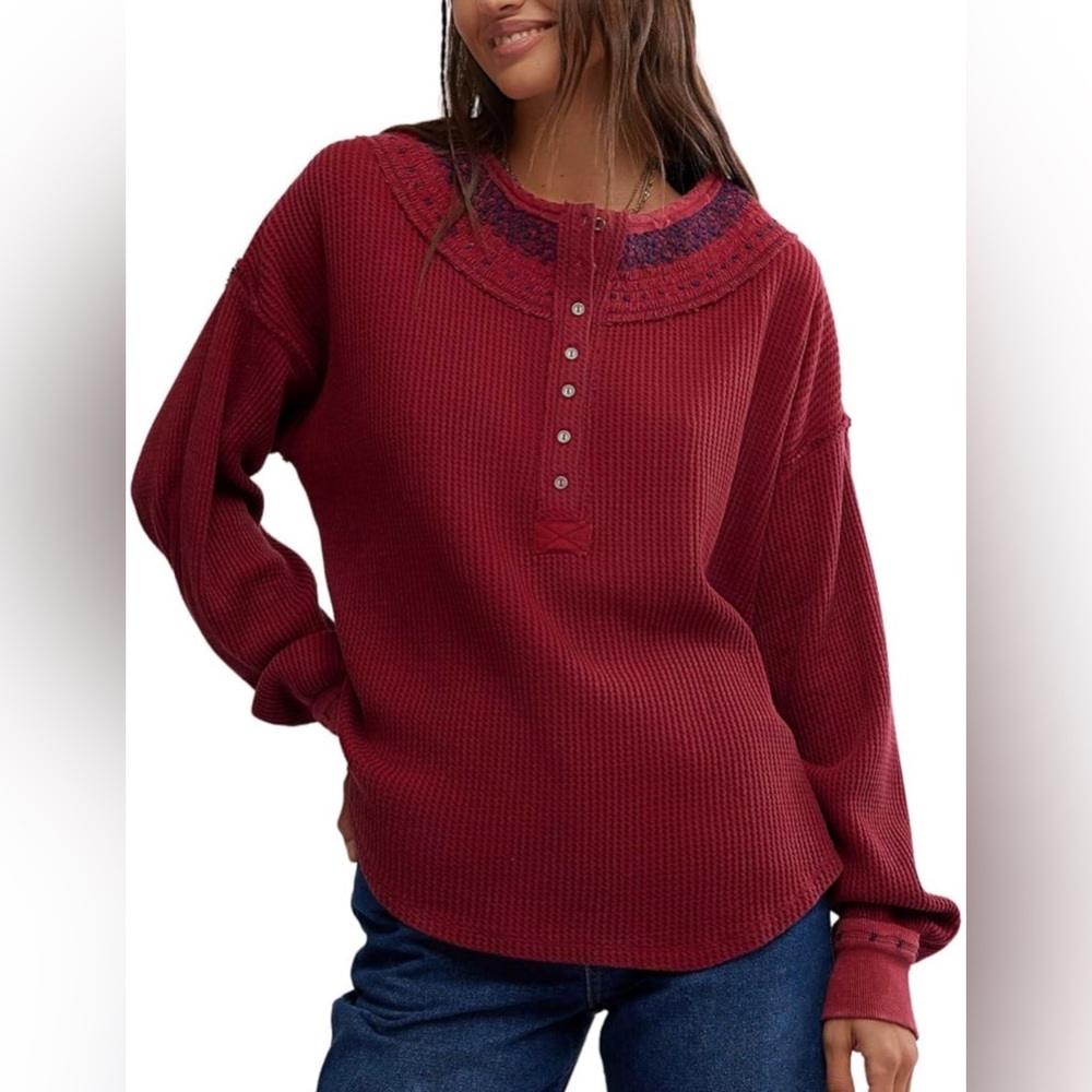 Free People Women's Holly Henley